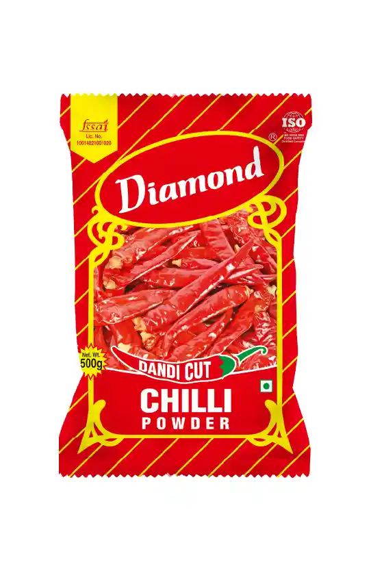 Diamond DANDICUT Kashmiri Chili Powder 500 GM